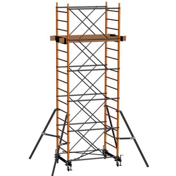 Строительная вышка-тура (4м)